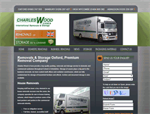 Tablet Screenshot of charles-wood.co.uk